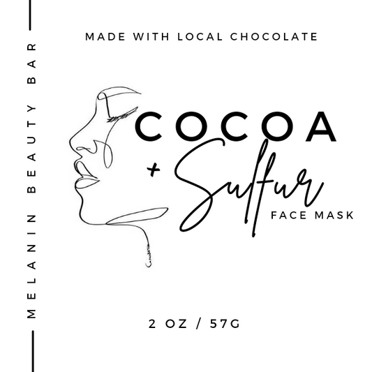Chocolate Sulphur Face Mask
